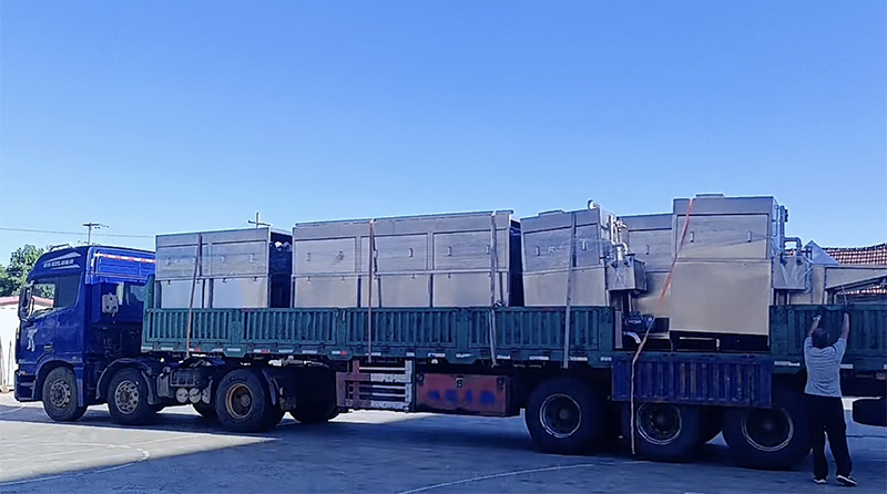 【銳智出品系列】之射流氣鼓式浸燙機(jī)發(fā)貨