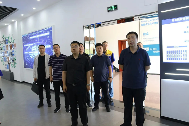 遼寧省臺安縣縣委書記苑振超一行7人蒞臨銳智參觀考察 遼寧省臺安縣縣委書記苑振超一行7人蒞臨銳智參觀考察